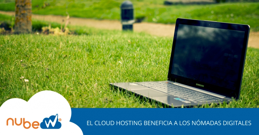 El cloud hosting beneficia a los nómadas digitales