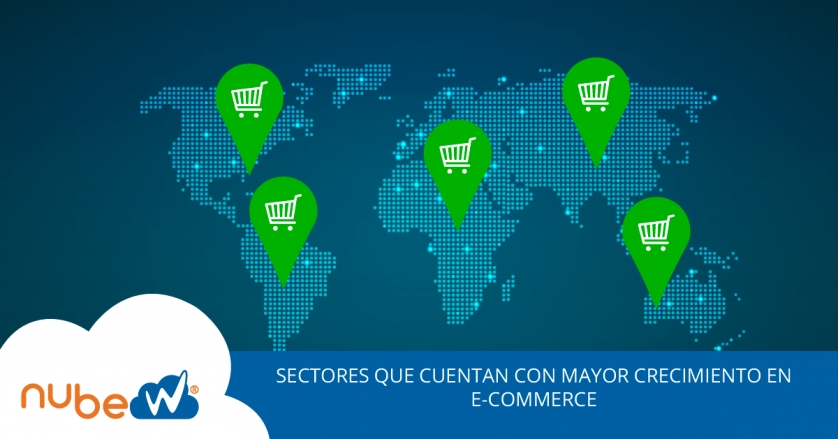Sectores que cuentan con mayor crecimiento en e-commerce