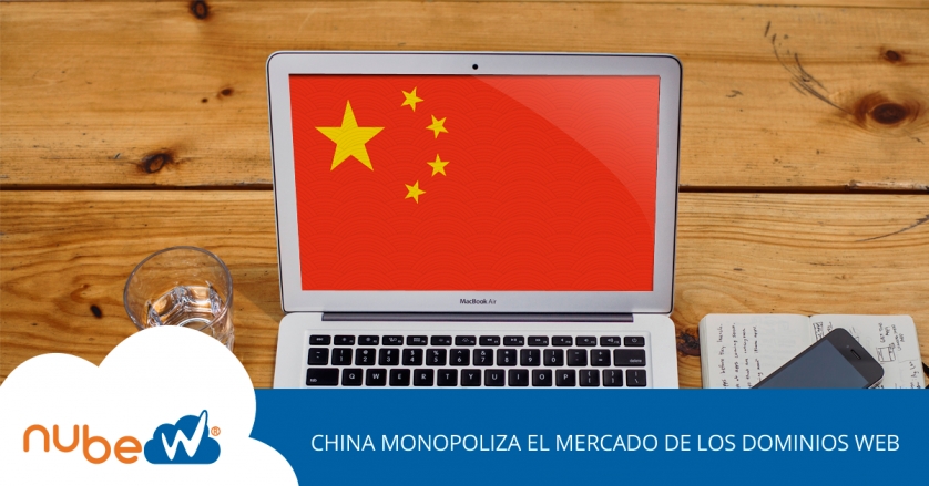 China monopoliza el mercado de los dominios web