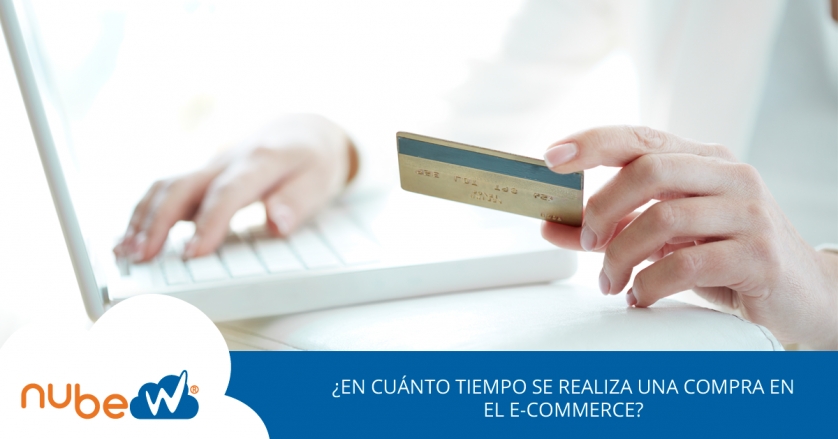 ¿En cuánto tiempo se realiza una compra en el e-commerce?