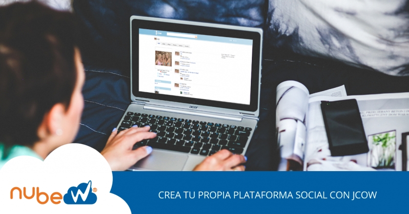 Crea tu propia plataforma social con Jcow